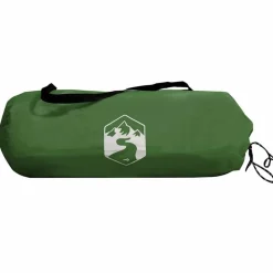 vidaXL Bagklapstelt med tag Grøn 285 x 255 x 245 cm taft