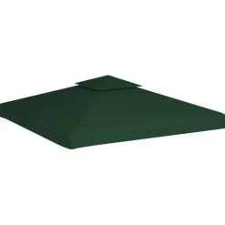 vidaXL baldakin til havepavillon 3x3 m 310 g/m² grøn