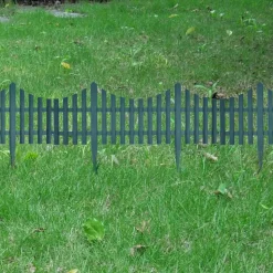 vidaXL bedhegn 17 stk. 10 m grøn