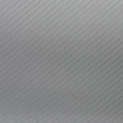 vidaXL bilfolie 100x150 cm 4D sølvfarvet