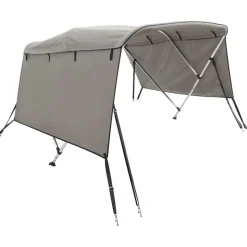 vidaXL biminitop med 3 buer og sidevægge 183x(137-152)x137 cm