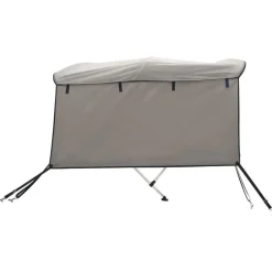 vidaXL biminitop med 3 buer og sidevægge 183x(137-152)x137 cm