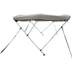 vidaXL biminitop med 3 buer og sidevægge 183x(137-152)x137 cm
