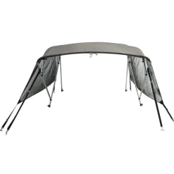 vidaXL biminitop med 4 buer og sidevægge 243x(170-182)x137 cm