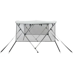 vidaXL biminitop med 3 buer og sidevægge 183x(137-152)x137 cm