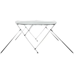 vidaXL biminitop med 3 buer og sidevægge 183x(137-152)x137 cm