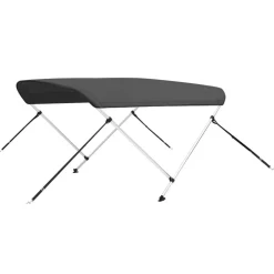 vidaXL biminitop med 2 buer 150x120x110 cm antracitgrå