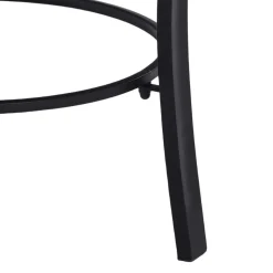 vidaXL bålfad mosaik 68 cm keramik blå og hvid