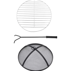 vidaXL bålfad mosaik 68 cm keramik terracottafarvet