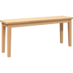 vidaXL bænk 110 cm massivt gummitræ