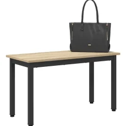 vidaXL bænk Sonoma 80 x 35 x 45 cm Konstrueret træ