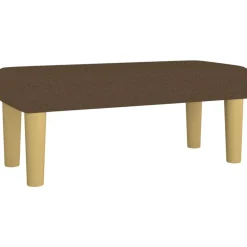 vidaXL bænk 70x30x30 cm stof brun