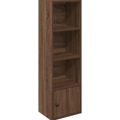 vidaXL bogreol 31x24x102 cm konstrueret træ brun egetræsfarve