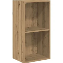 vidaXL bogreol 40x30x77 cm konstrueret træ egetræsfarve