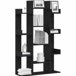 vidaXL bogreol 86x25,5x140 cm konstrueret træ sonoma-eg