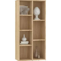 vidaXL bogreol 50x25x106 cm konstrueret træ sonoma-eg