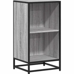 vidaXL bogreol 40x35x76 cm konstrueret træ grå sonoma-eg