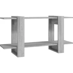 vidaXL bogreol 100x30x51 cm konstrueret træ grå sonoma-eg