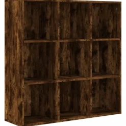 vidaXL bogreol 98x29x97,5 cm røget egetræsfarve