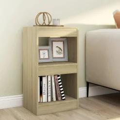 vidaXL bogreol/rumdeler 40x30x72 cm sonoma-eg