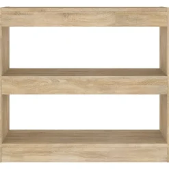 vidaXL bogreol/rumdeler 80x30x72 cm sonoma-eg