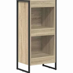 vidaXL Bogskab Sonoma 80 x 30 x 155 cm Konstrueret træ
