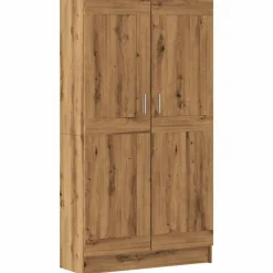 vidaXL bogskab 82,5x30,5x150 cm konstrueret træ kunsteg