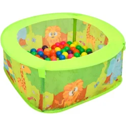 vidaXL boldgrav med 300 bolde 75x75x32 cm