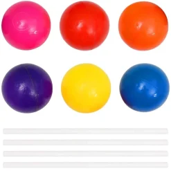 vidaXL boldgrav med 300 bolde 75x75x32 cm