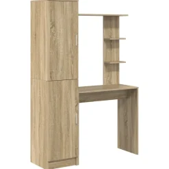 vidaXL Bord 2 pcs Sonoma eg