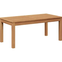 vidaXL bord Brun 95 x 45 x 40 cm Massiv Teaktræ