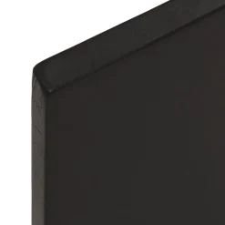 vidaXL bordplade til badeværelse 40x30x2 cm massivt træ mørkebrun