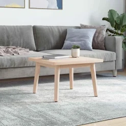 vidaXL bordplade 60x60x2,5 cm firkantet massivt fyrretræ