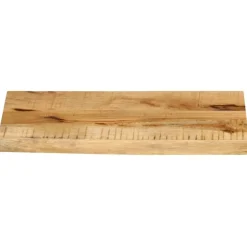 vidaXL bordplade 40x20x2,5 cm naturlig kant massivt ru mangotræ
