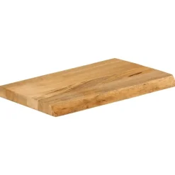 vidaXL bordplade 40x20x2,5 cm naturlig kant massivt mangotræ