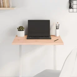 vidaXL bordplade 60x40x2 cm ubehandlet massivt egetræ
