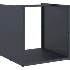 vidaXL brændestativ 40x40x40 cm koldvalset stål antracitgrå