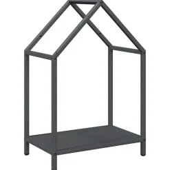 vidaXL brændestativ 40x25x60 cm koldvalset stål antracitgrå