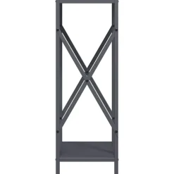 vidaXL brændestativ 34x25x70 cm koldvalset stål antracitgrå