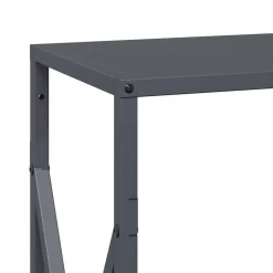 vidaXL brændestativ 34x25x70 cm koldvalset stål antracitgrå