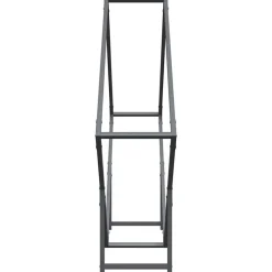 vidaXL brændestativ 100x25x100 cm koldvalset stål antracitgrå