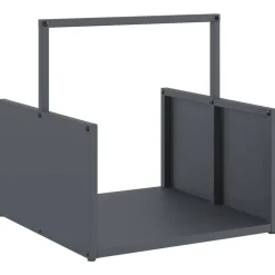 vidaXL brændestativ 40x40x40 cm koldvalset stål antracitgrå