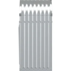 vidaXL brændestativ 40x45x100 cm galvaniseret stål grøn