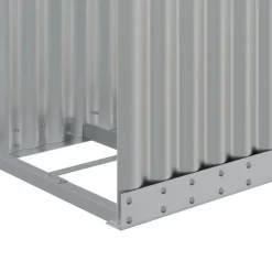vidaXL brændestativ 40x45x100 cm galvaniseret stål grøn