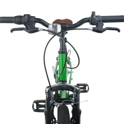 vidaXL Børnecykel 20 tommer 6-Speed til børn i alderen 6-11 år Grøn