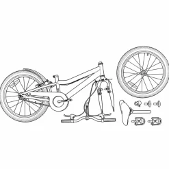 vidaXL Børnecykel 20 tommer 6-Speed til børn i alderen 6-11 år Grøn