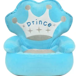 vidaXL børnestol i plys prince blå