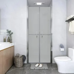 vidaXL brusedør 71x190 cm matteret sikkerhedsglas