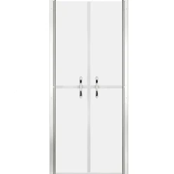 vidaXL brusedør 71x190 cm matteret sikkerhedsglas