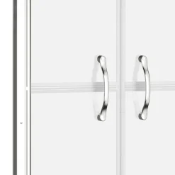 vidaXL brusedør 71x190 cm matteret sikkerhedsglas
